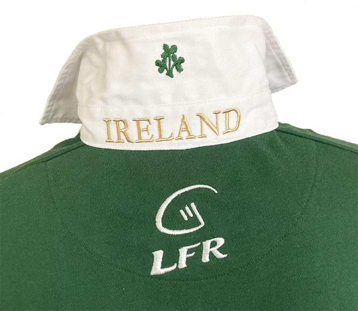 Malham USA Classic Ireland Green Heritage Rugby Jersey - Image 3